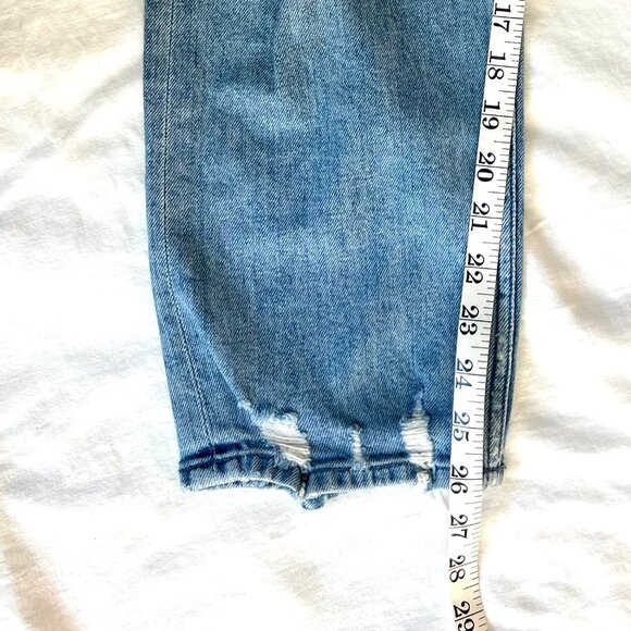MOTHER Superior Tomcat Ankle Jeans Size 27 in Confession (Light Distressed Wash) - Picture 7 of 9